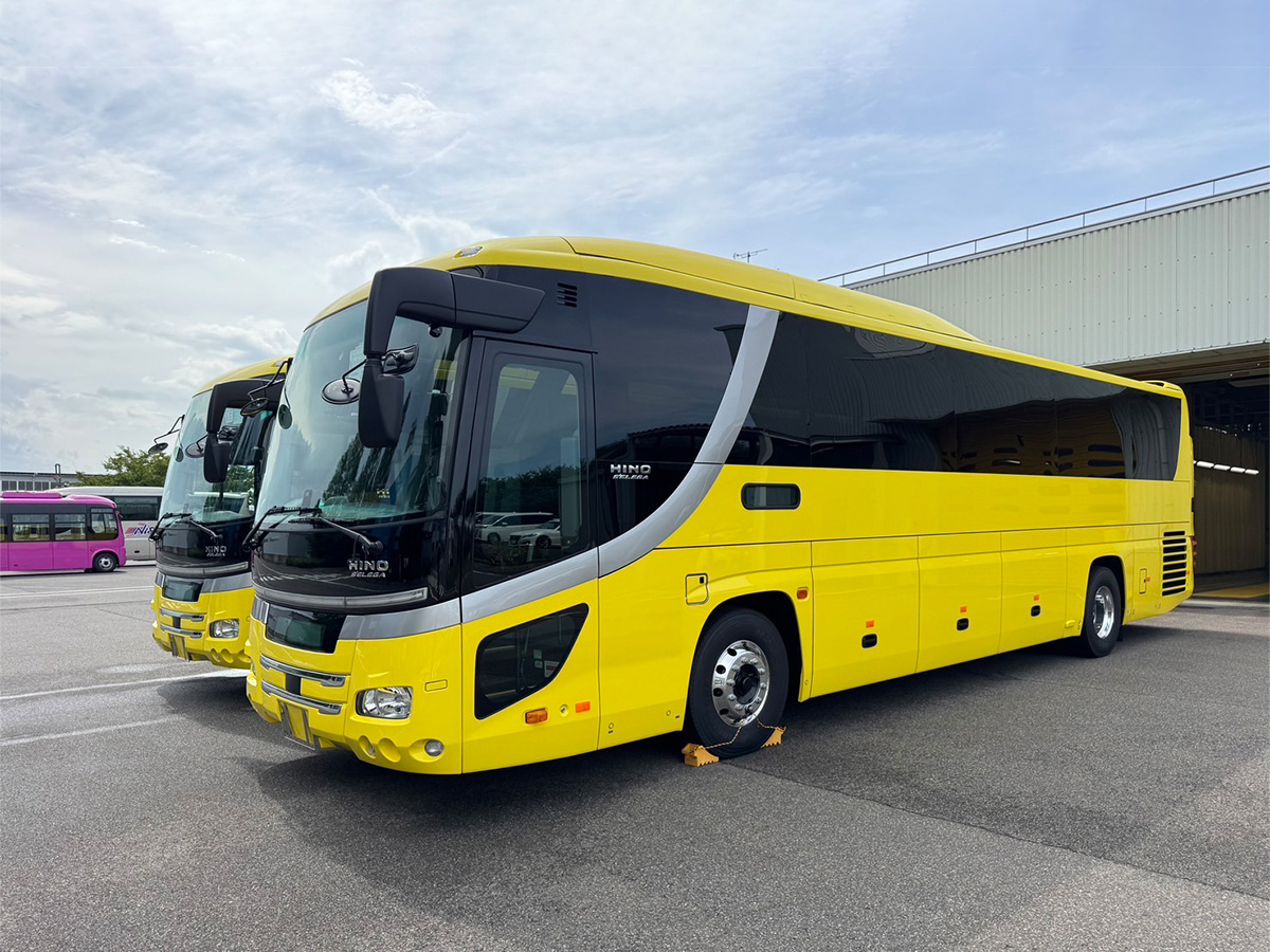 路線バス新車2台完成!10月より運行開始!
