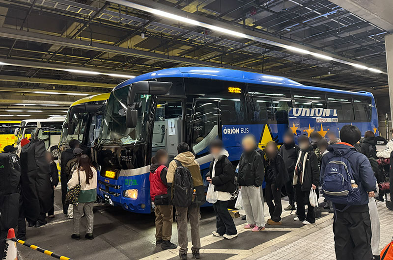 2025-26シーズン スキーバス運行スタートしました！