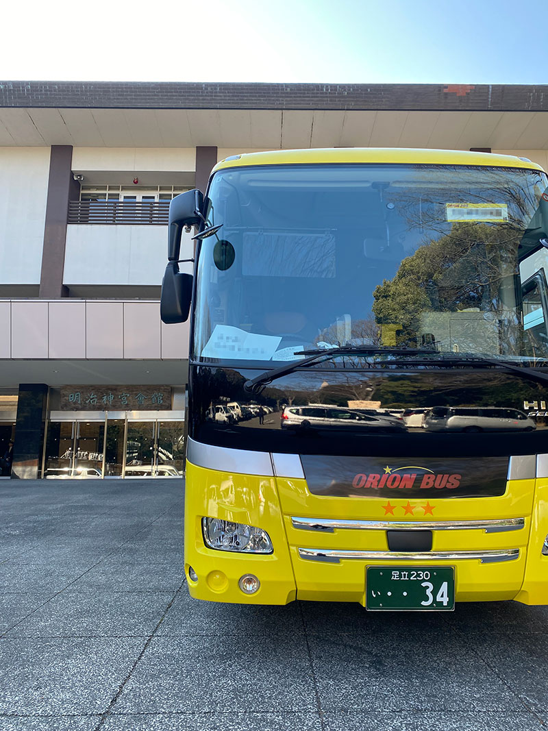 江戸川区の幼稚園のみなさんを明治神宮へ送迎しました！