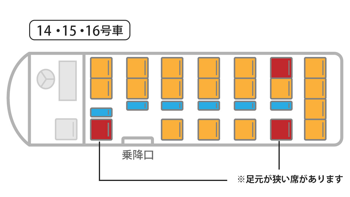 貸切バス14・15・16号車マイクロバス
