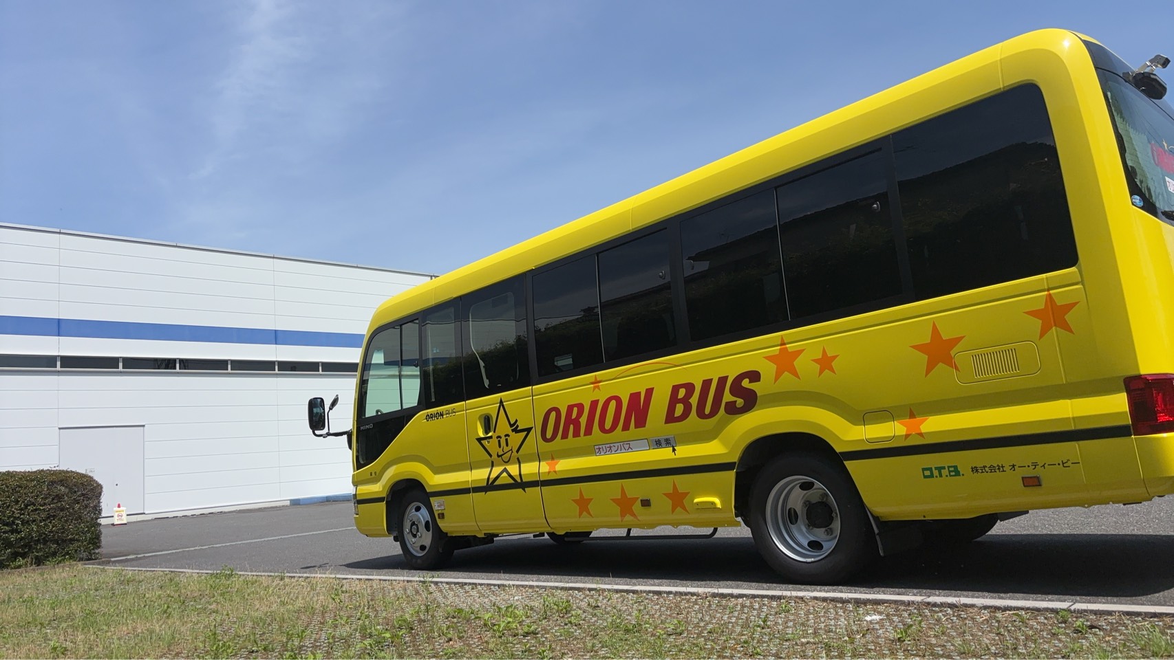 新車のマイクロバスで送迎しました！